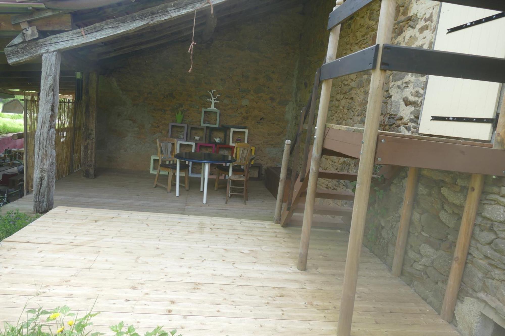 Villa L'Ancienne Ferme à Bujaleuf Extérieur photo